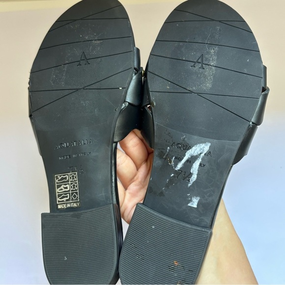 AQUATALIA‎ Torri Studded Slide Sandal Sz 7.5 - Picture 7 of 8